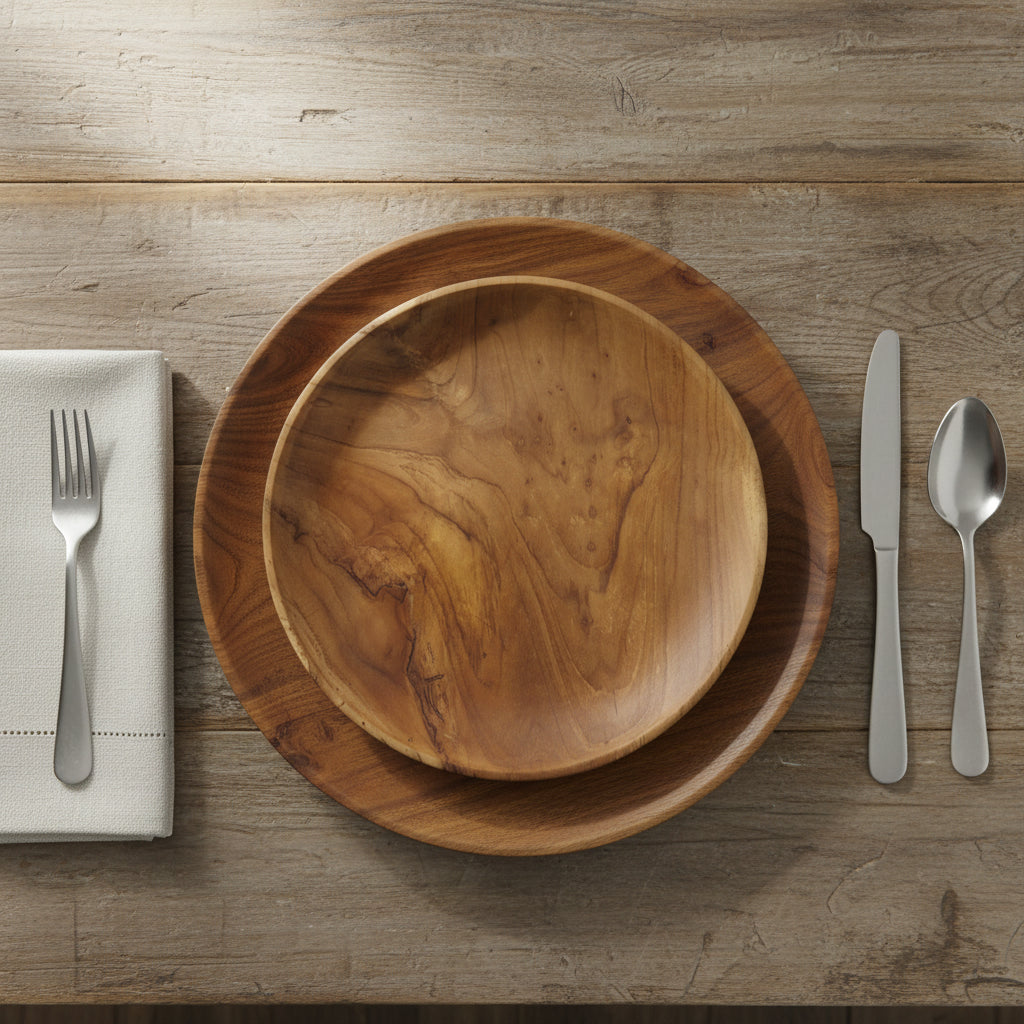 Thin Teak Plate