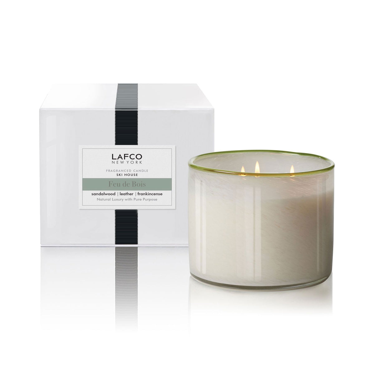 30oz Feu de Bois 3-Wick Candle - Ski House
