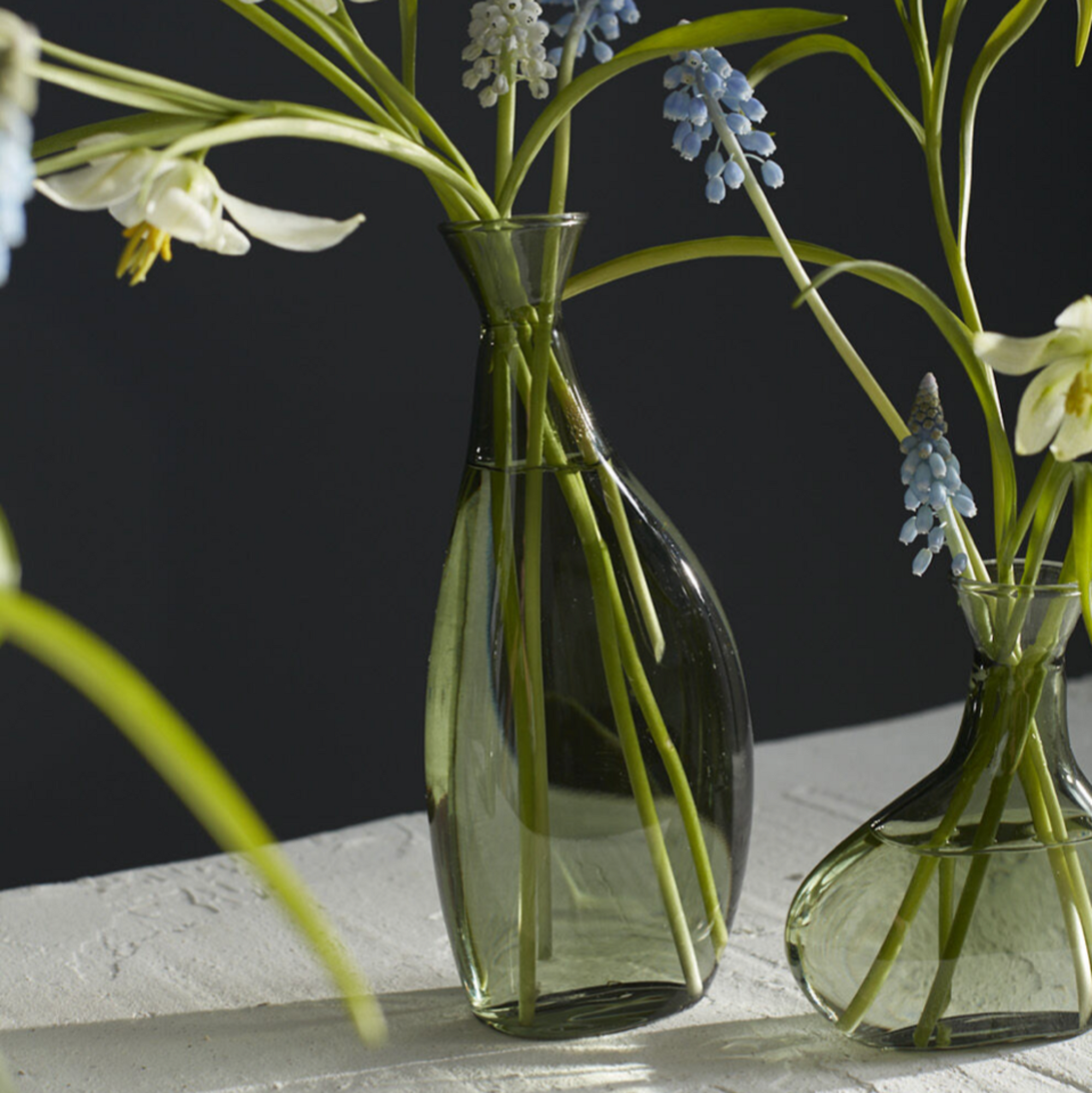 Seaglass Budvase 3x7